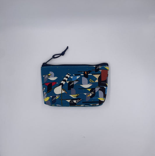 Small Charley Harper Mystery of the Missing Migrants Pouch by Angela Nash