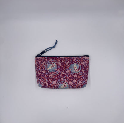 Small Tilda Hibernation Slumbermouse Plum Pouch by Angela Nash