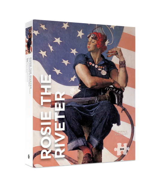 Rockwell, Rosie the Riveter 500 Piece Puzzle
