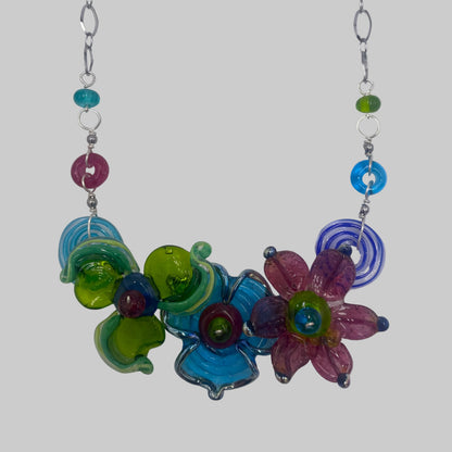 Small Secret Garden Necklace by Lisa Inglert