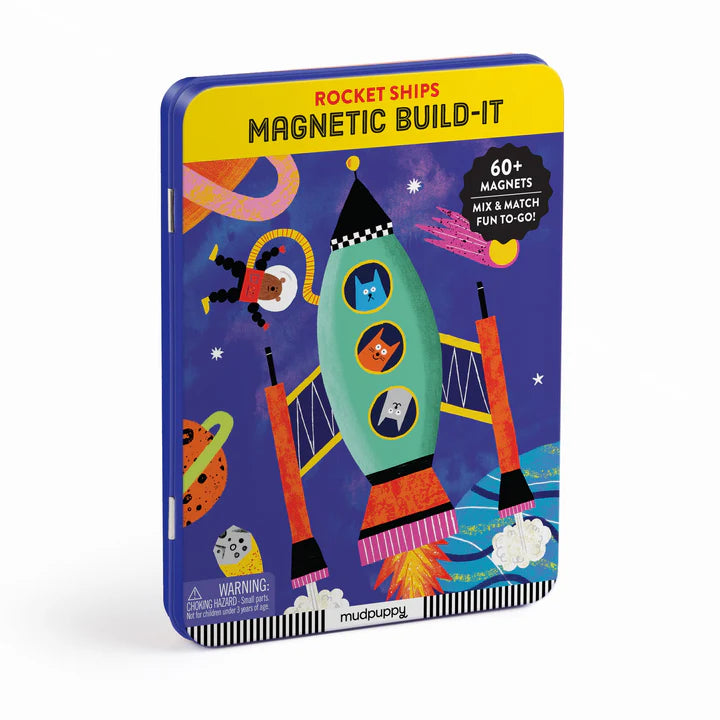 Rocket Ship Mix Up Magnets
