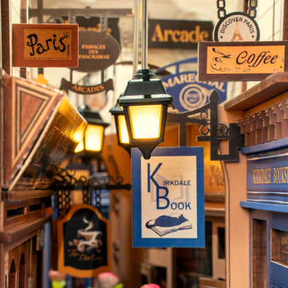 Paris Arcade Date DIY Book Nook Kit