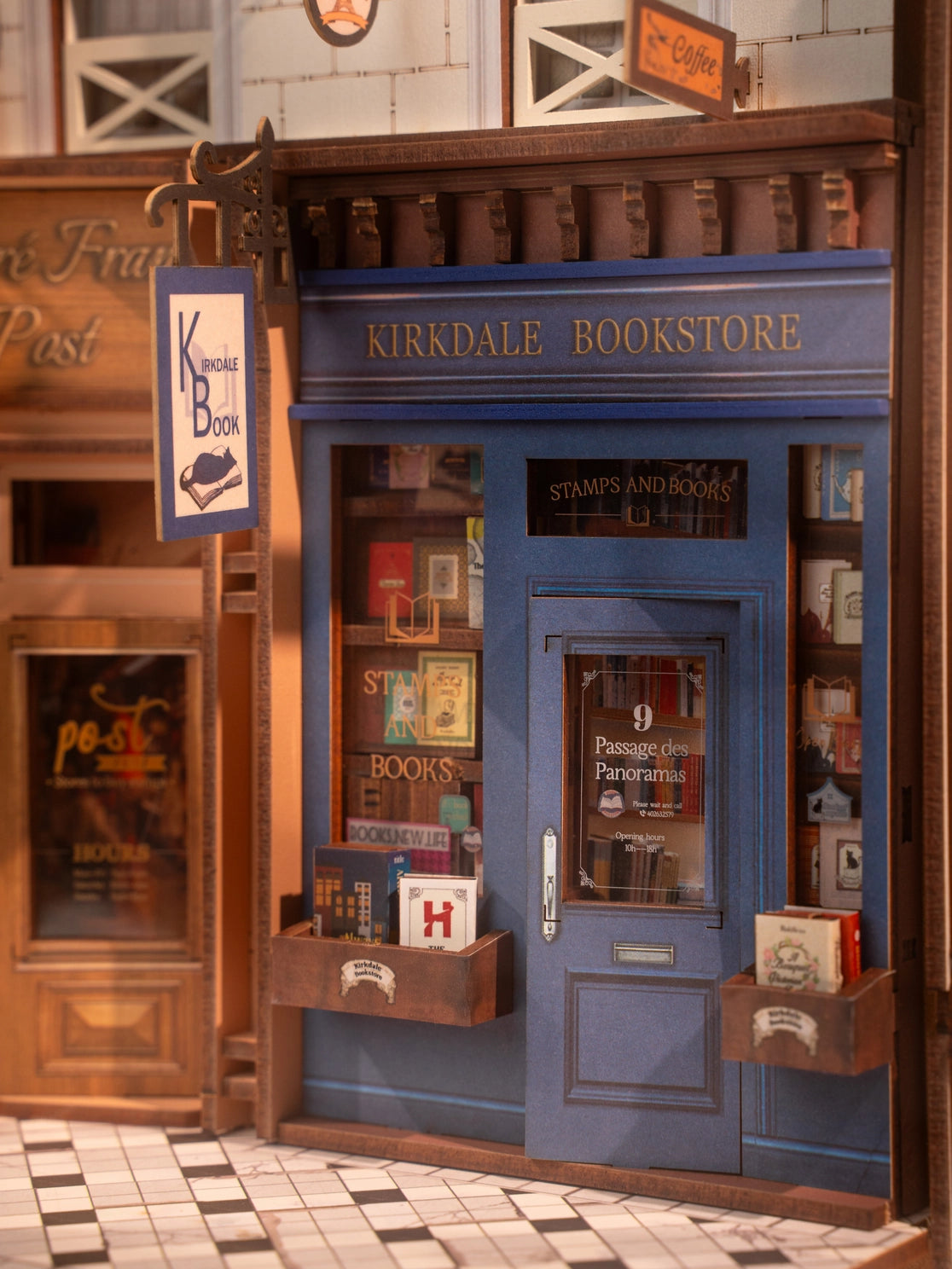 Paris Arcade Date DIY Book Nook Kit