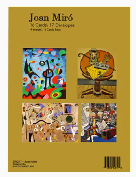Joan Miro Boxed Notecards