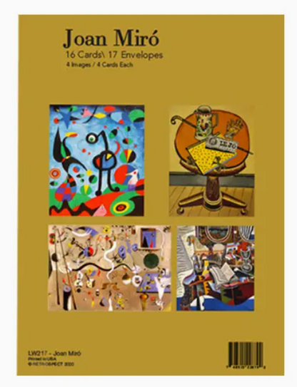 Joan Miro Boxed Notecards