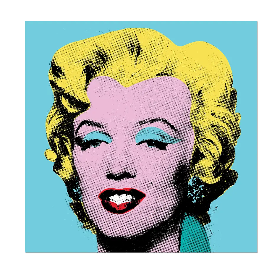 Warhol, Shot Sage Marilyn, 1964 Vinyl Sticker