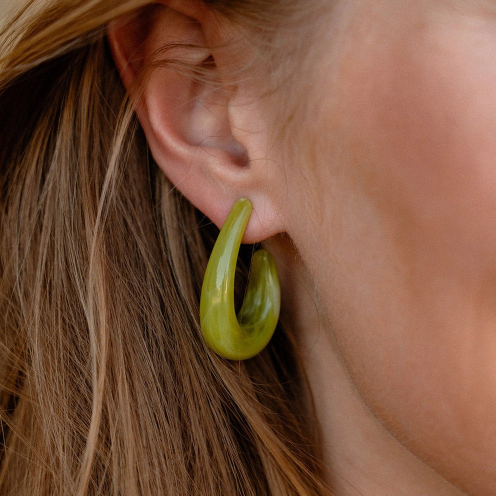 Olive Julie Hoop Earrings