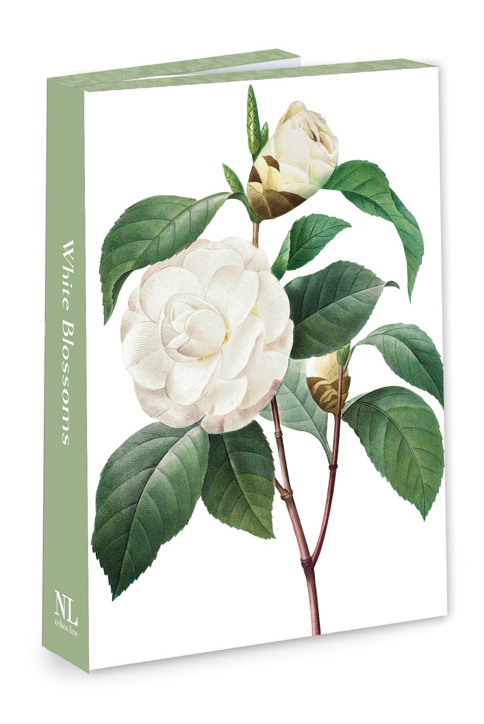 White Blossoms Notecard Set