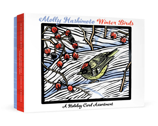 Hashimoto, Winter Birds Boxed Holiday Cards
