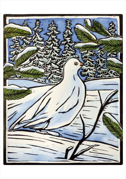 Hashimoto, Winter Birds Boxed Holiday Cards