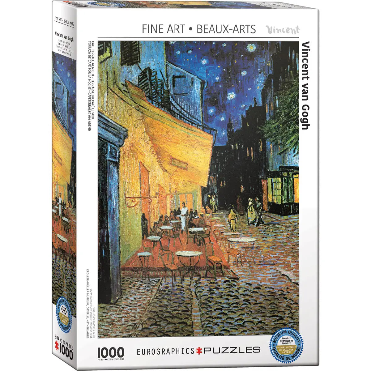 Van Gogh, Cafe Terrace at Night 1000 Pc. Puzzle