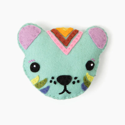 Purl the Fancy Tiger Felt Sewing Kit