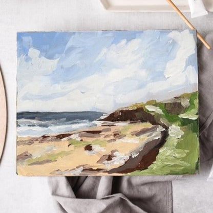 Seashore Path Impressionist Painting Kit