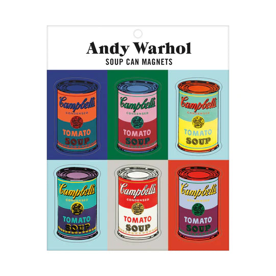 Warhol, Soup Can Magnet Set