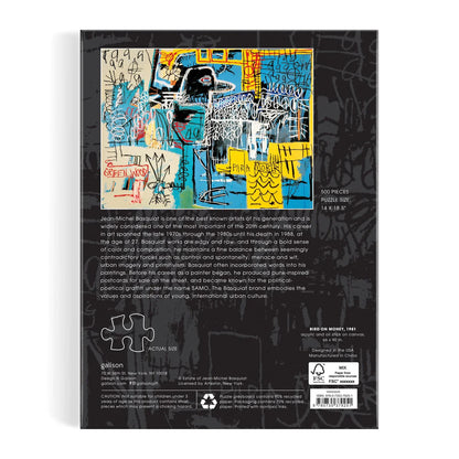 Basquiat Bird on Money 500pc. Puzzle