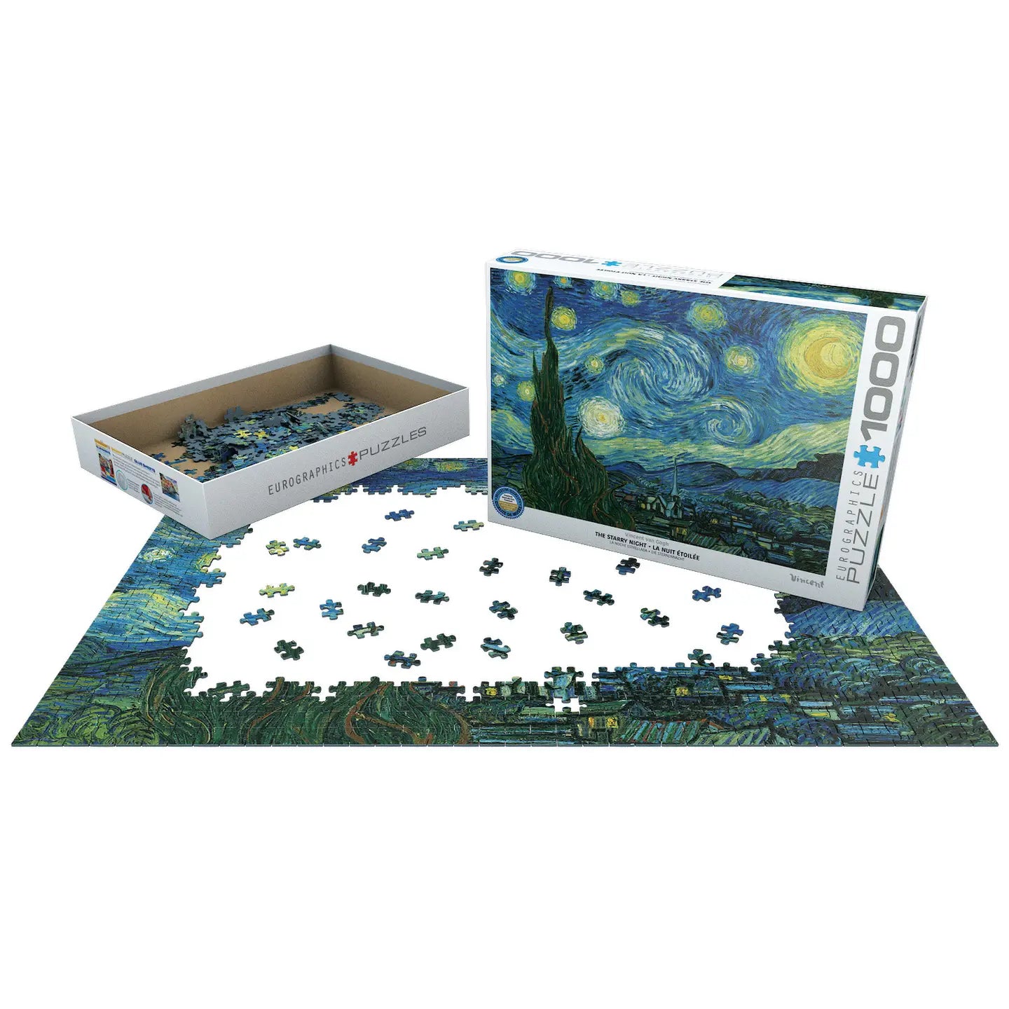 Van Gogh, Starry Night 1000 Pc. Puzzle