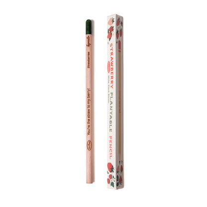 Strawberry Plantable Pencil
