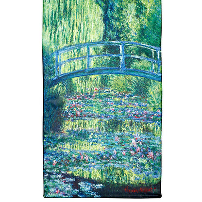 Monet Japanese Bridge Scarf