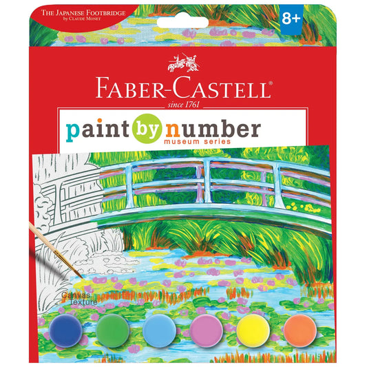 Japanese Footbridge Paint by Number Kit