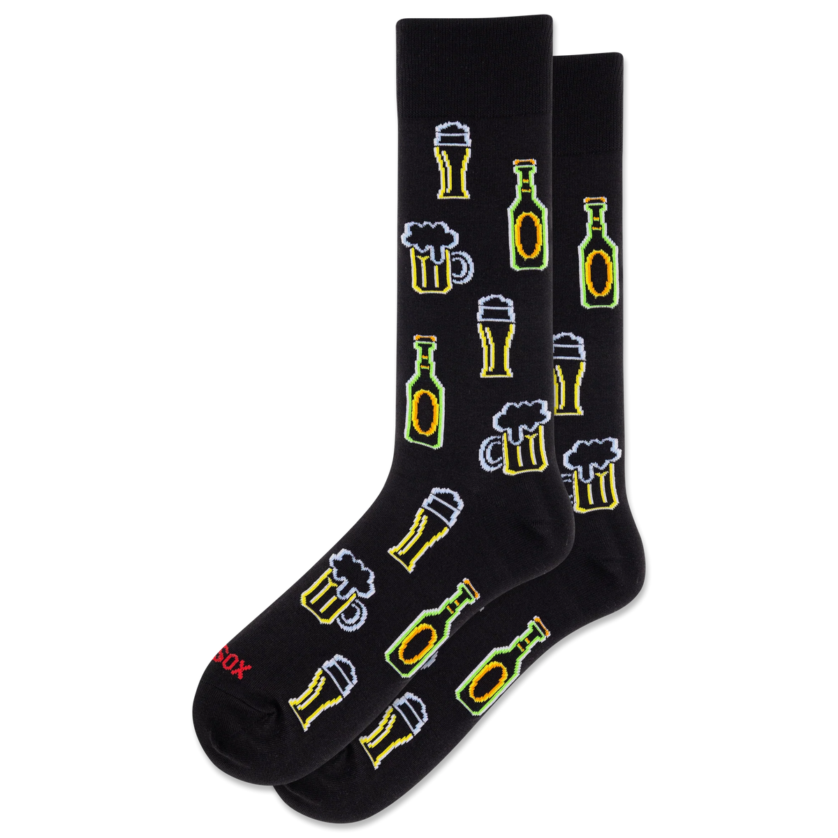 Men's Neon Beer Socks