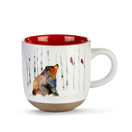 Bear and Cardinal Mug
