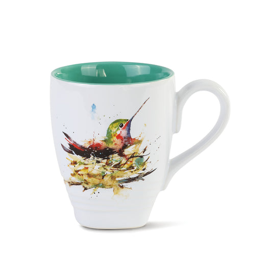 Hummingbird in Nest Mug