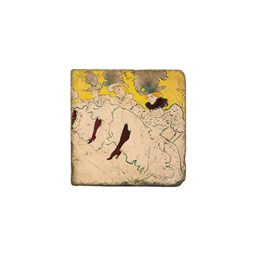 Toulouse Lautrec Marble Magnet