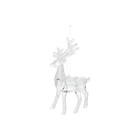 Acrylic Faceted Deer Ornament
