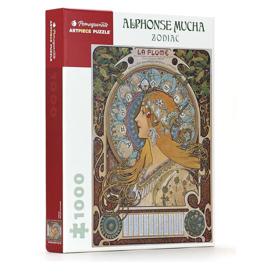 Mucha, Zodiac 1000pc Puzzle